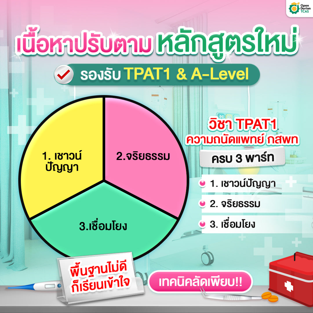 คอร์สเตรียมสอบปั้นหมอ Advanced