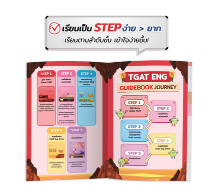 คอร์ส TGAT2 , TGAT3 + หนังสือ TGAT ENG Guidebook